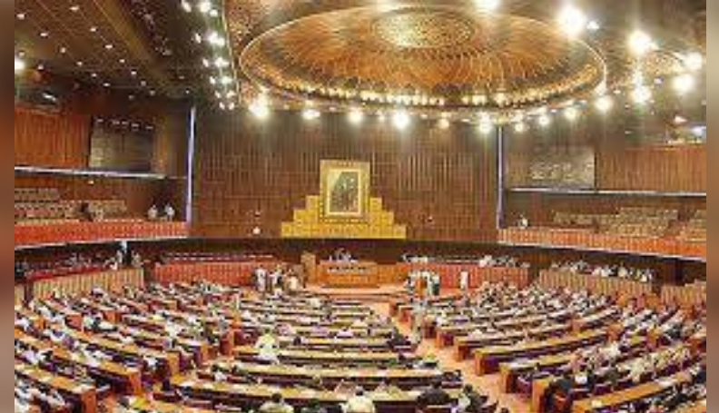 Joint sitting of parliament passes 4 bills amid opposition ruckus 