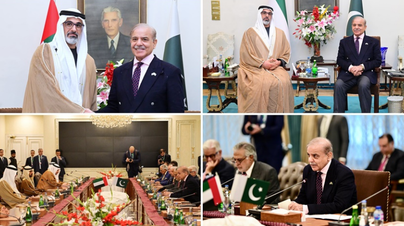 Abu Dhabi Crown Prince's visit: Pakistan, UAE vow to further strengthen bilateral ties