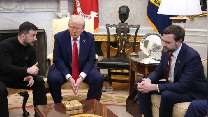 Trump, Zelensky clash in heated exchange, straining US-Ukraine relations