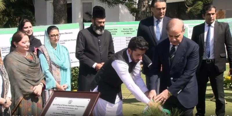 PM Shehbaz launches spring tree plantation campaign