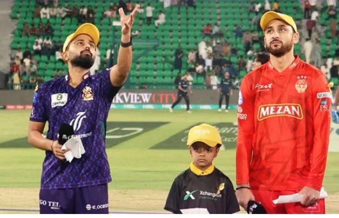 PSL10: Quetta Gladiators win toss, opt to bowl first against Islamabad United
