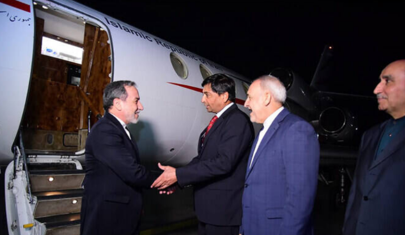 Iranian FM Abbas Araghchi in Pakistan on official visit