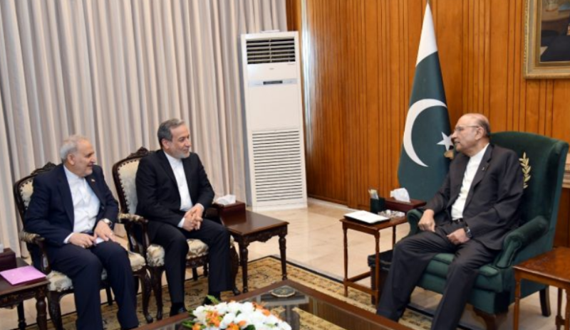President Zardari, Iranian FM discuss bilateral ties, regional security