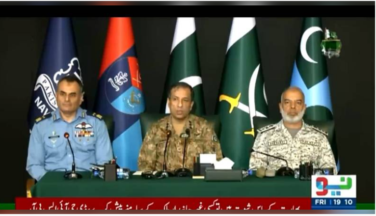 India sponsoring terrorism in Pakistan, says DG ISPR in briefing to international media
