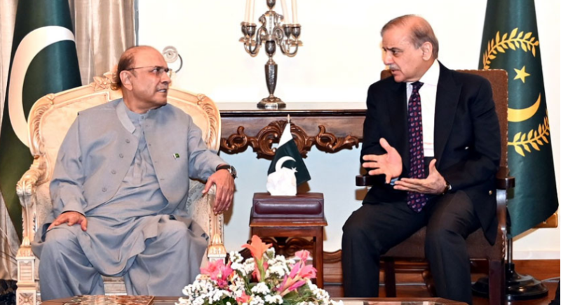 PM Shehbaz briefs President Zardari on 'Operation Bunyan-un-Marsoos'