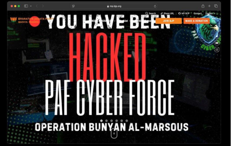 Several Indian websites hacked as Pakistan's counterattack continues