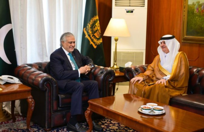 DPM Dar, Saudi envoy reaffirm commitment to further boost bilateral ties
