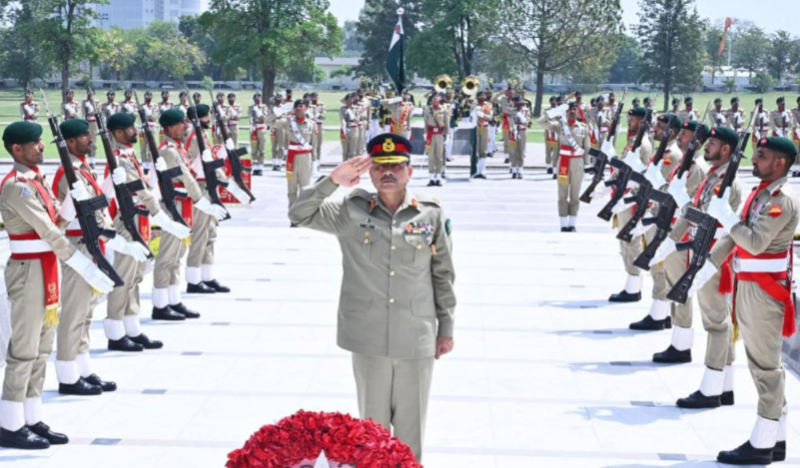 At GHQ ceremony, Field Marshal Asim Munir pays tribute to martyrs 