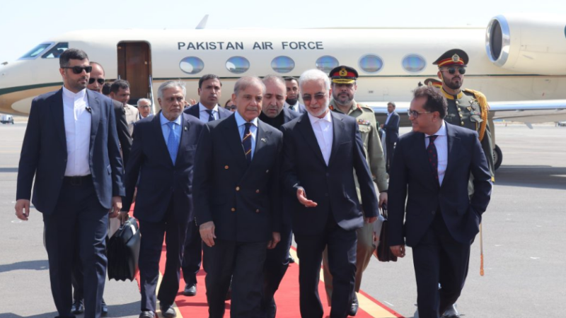 PM Shehbaz in Iran on a two-day official visit