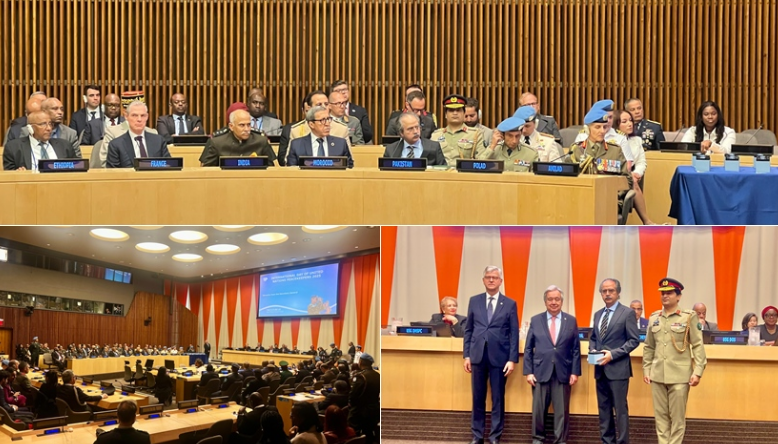 Two Pakistanis among 57 UN peacekeepers honoured posthumously