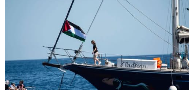 Israel orders military to block Gaza-bound aid ship 'Madleen'