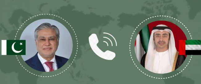 Pakistan, UAE DPMs discuss regional situation