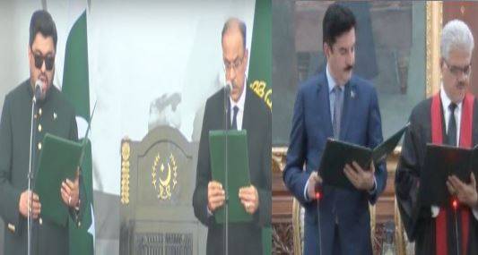 New chief justices of SHC, PHC sworn in 