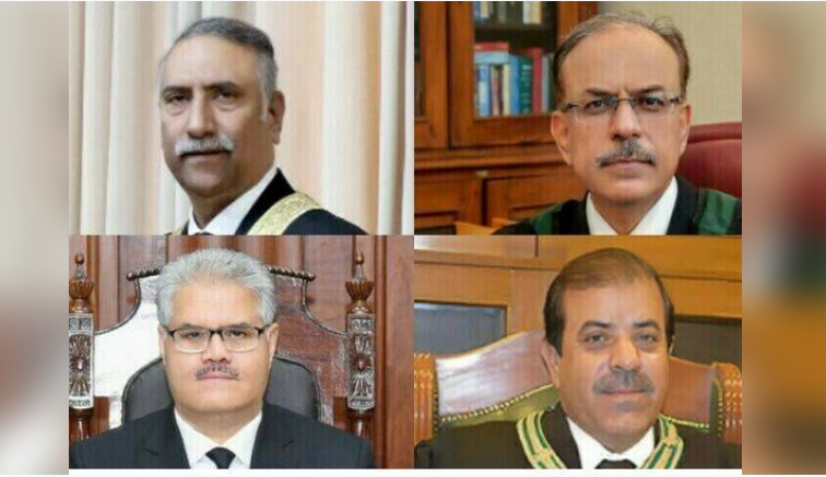 President Asif Ali Zardari appoints chief justices of four high courts 