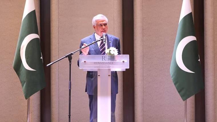India cannot stop or divert Pakistan's water, says DPM Dar 