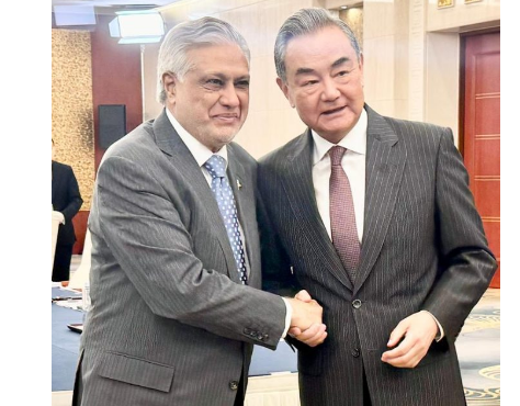Pakistan, China vow to strengthen cooperation for regional peace, stability 