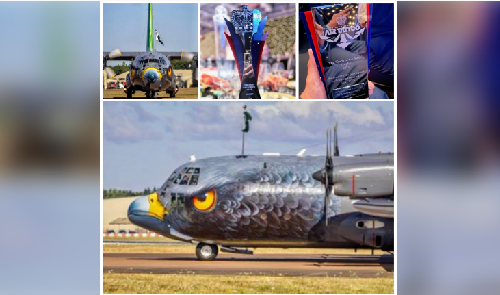 PAF aircraft win global awards at UK air show