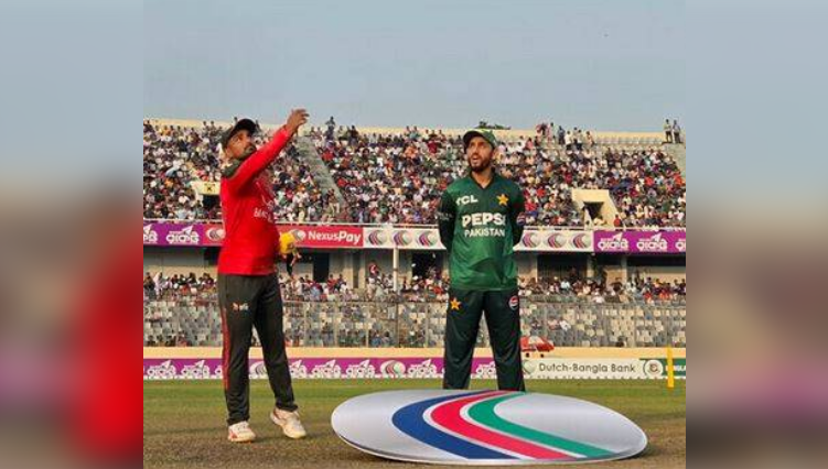 2nd T20I: Pakistan win toss, bowl first against Bangladesh