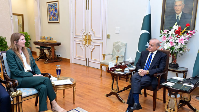 PM Shehbaz reiterates Pakistan’s readiness for meaningful dialogue with India