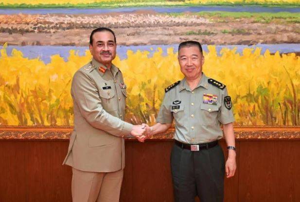 Field Marshal Asim Munir's visit to China, discussion on defense cooperation with Chinese military leadership