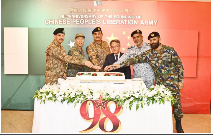 PLA's 98th founding anniversary: COAS says enduring Pak-China partnership to keep playing pivotal role in regional stability
