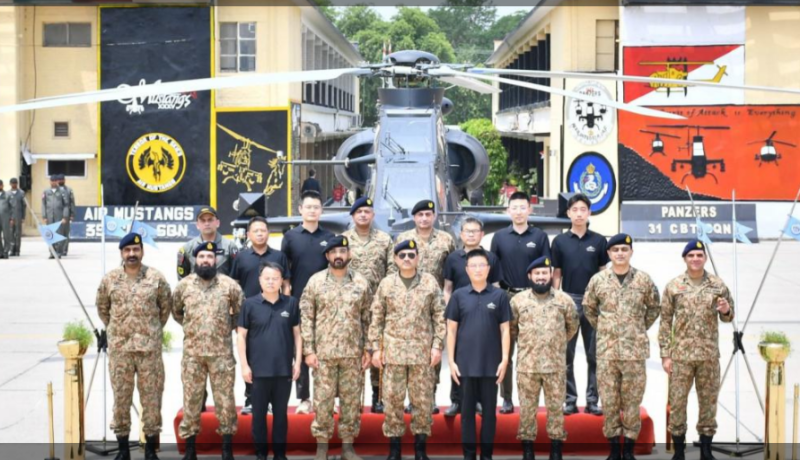 COAS vows to safeguard national sovereignty as Pakistan Army inducts Z-10ME attack helicopters