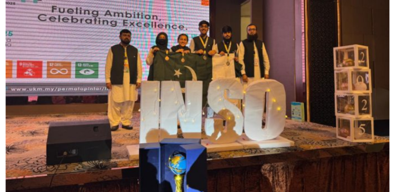 Pakistani students clinch medal haul at INSO-2025 