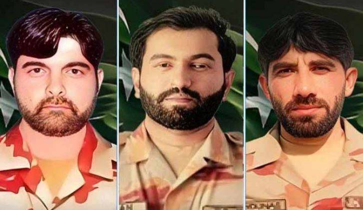 Major among 3 troops martyred, 4 Indian-sponsored terrorists killed in Mastung terrorist attack