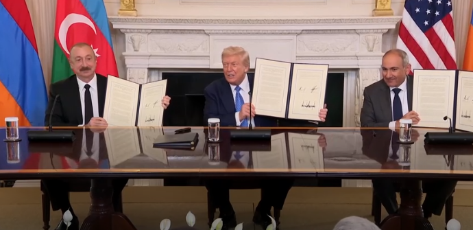 Donald Trump brokers peace deal between Azerbaijan and Armenia