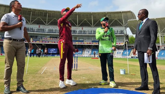 3rd ODI: Pakistan win toss, bowl first against West Indies
