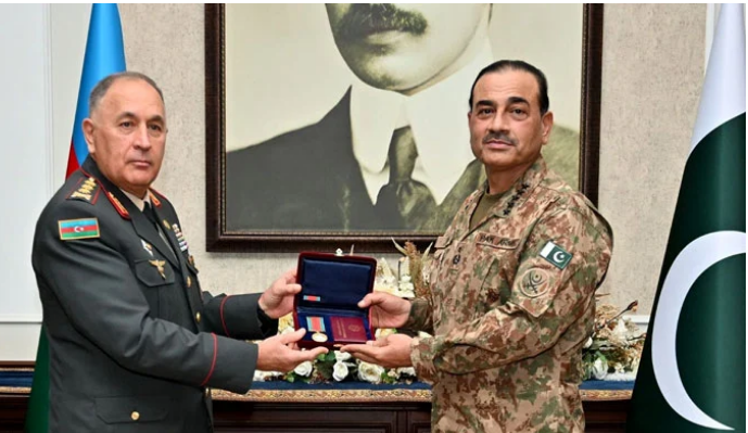 Field Marshal Asim Munir honoured with Azerbaijan’s prestigious 'Patriotic War Medal' 