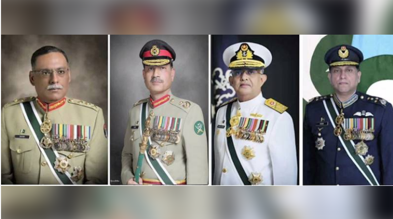 Service chiefs, armed forces felicitate nation on Independence Day 