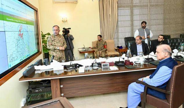 PM Shehbaz orders swift relief operations in flood-hit KP, GB and AJK
