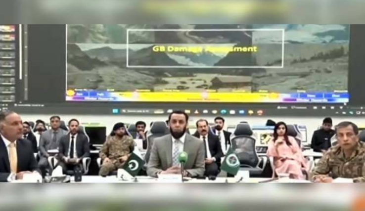 DG ISPR, info minister and NDMA chief brief media on relief operations in flood-hit areas 