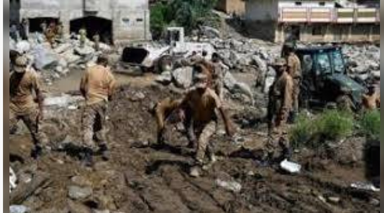Pakistan Army continues relief operations in flood-hit areas of KP
