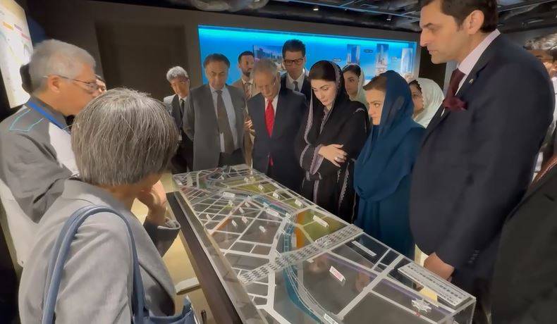 Punjab CM Maryam Nawaz visits Tokyo's historic Nehōbashi expressway project