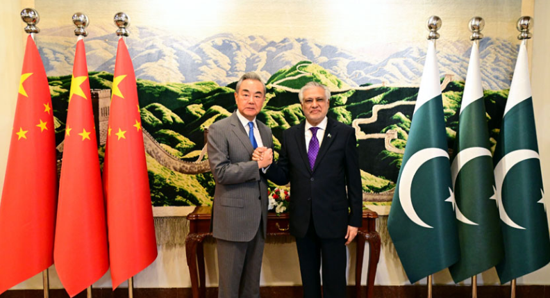 Chinese FM Wang Yi in Islamabad for 6th Pak-China strategic dialogue 