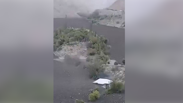 Glacier burst in GB's Ghizer triggers floods, creates artificial lake