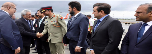 DPM Dar in Dhaka on official visit to Bangladesh 