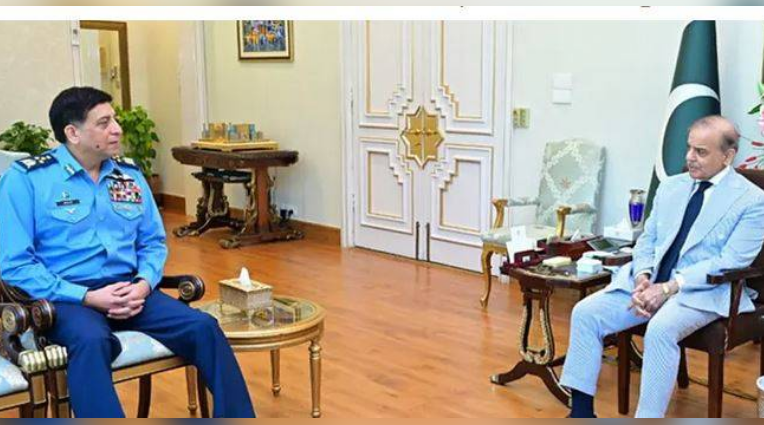 PM Shehbaz lauds PAF's vital role in national defence