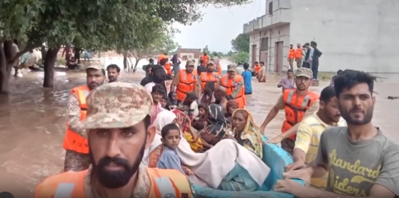 Pakistan Army continues rescue, relief operations in Punjab’s flood-hit areas