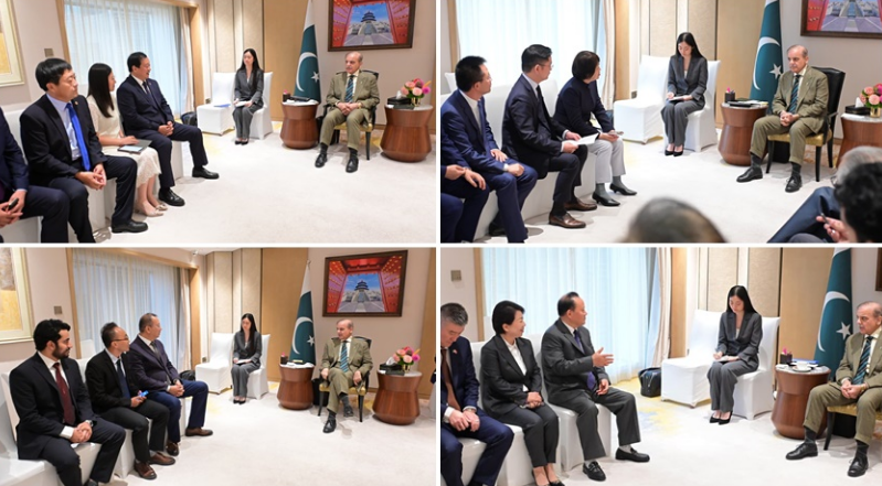 In meetings with business executives, PM Shehbaz invites Chinese companies to invest in Pakistan