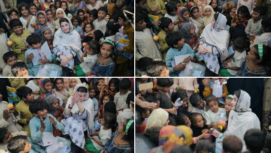 'Learning never stops': CM Maryam joins flood-affected children at emergency education setups in Multan