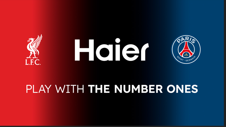Haier expands global sports footprint, signs new partnerships with Liverpool Football Club and Paris Saint-Germain