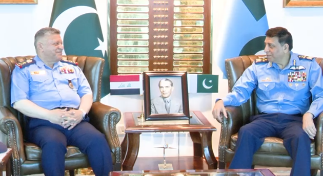 Air Chief Marshal Sidhu, Commander of Iraqi Air Force discuss defence cooperation 