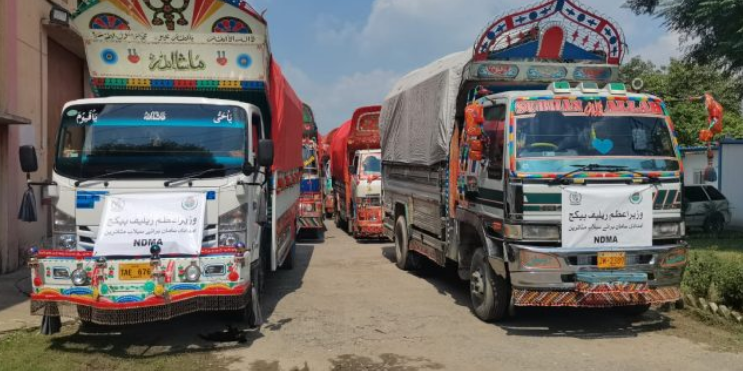 NDMA dispatches fresh consignment of relief goods to flood-affected Punjab 
