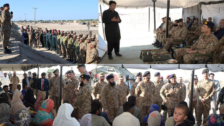 COAS Asim Munir visits flood-hit Multan and Kasur Sector, underlines importance of good governance 