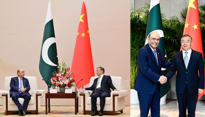 President Zardari for further expanding of Pakistan-China cooperation