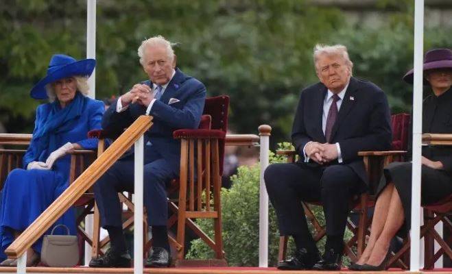 US President Trump receives grand royal welcome during historic UK state visit