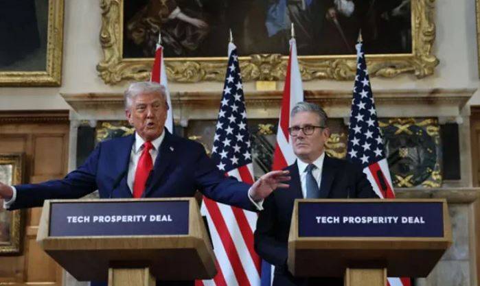 Trump says he disagrees with British PM on recognizing Palestine as a state